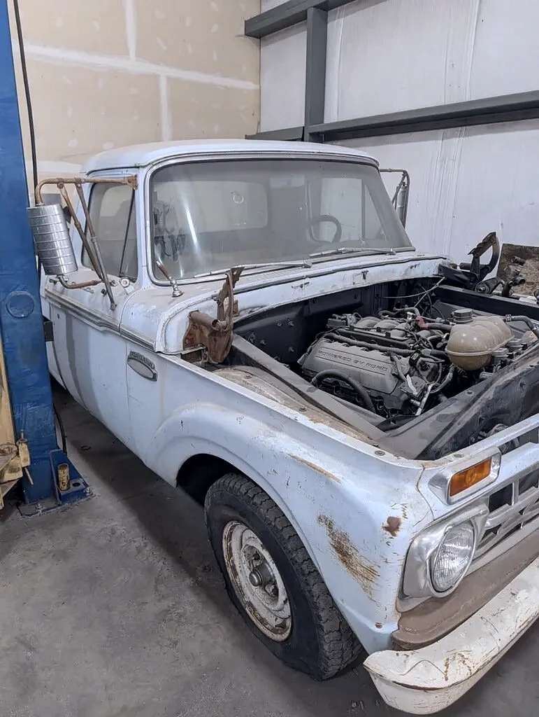 Classic Ford F-100 with a modern engine swap in Jerome, Idaho